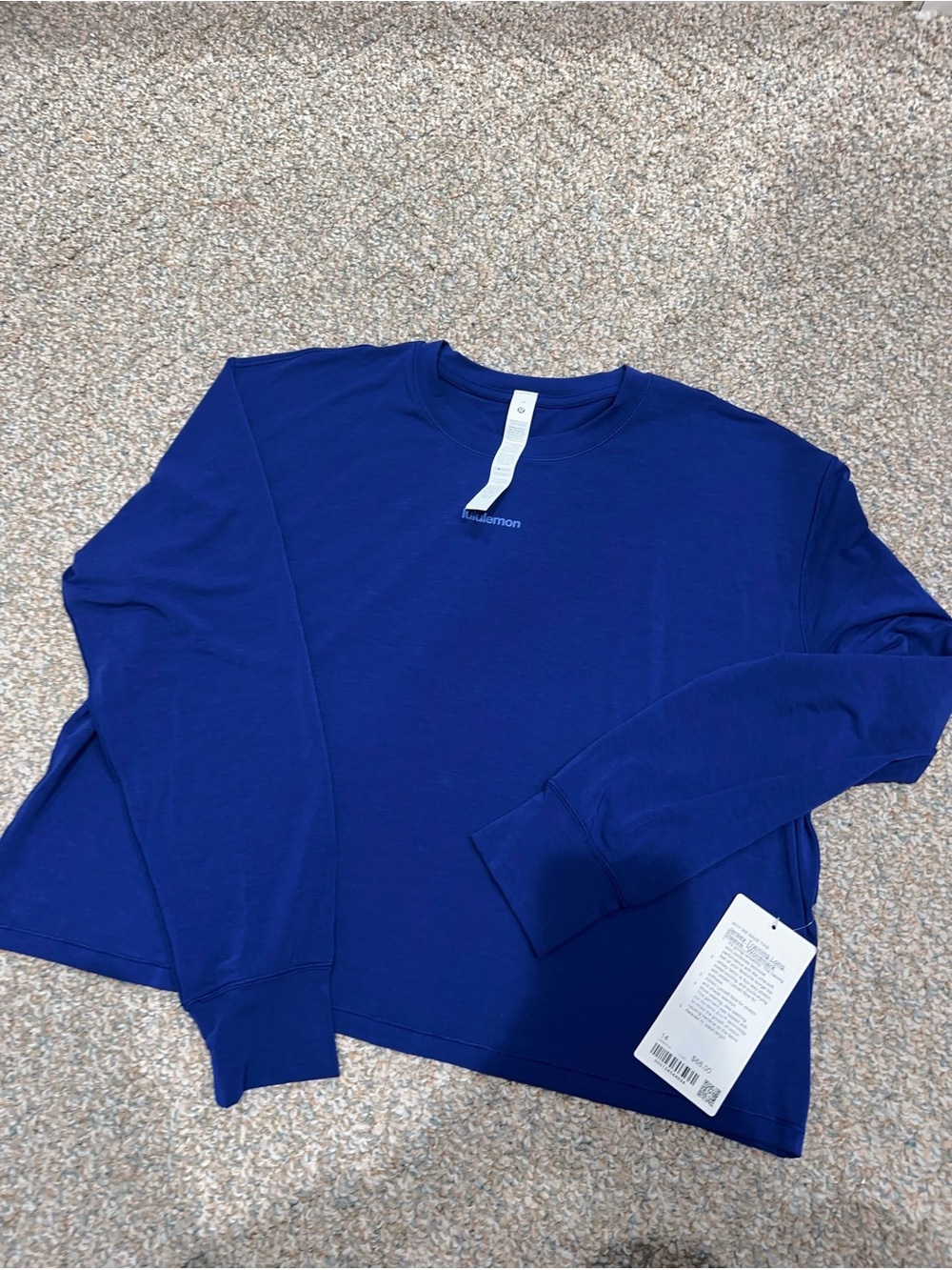 lululemon athletica Crewneck Sweatshirt - Deep Blue